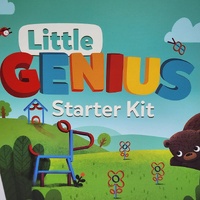Osmo Little Genius Starter Kit and Early Math Fire Tablet Learning Game