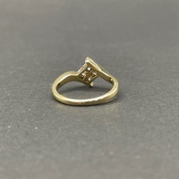 Ladies 18ct Yellow Gold Diamond Ring
