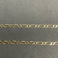 Unisex 9ct Yellow Gold Figaro Link Necklace