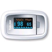 Beurer PO 30 Pulse Oximeter Fingertip Blood Oxygen and Heart Rate Monitor