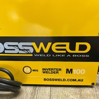 Bossweld M100 100AMP Gasless MIG Inverter Welder 10Amp Plug Portable