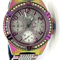 Guess GW0044L1 Lady Frontier Iridescent Crystal Multifunction Watch