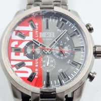 Diesel DZ4632 Split Chronograph 51mm Grey Dial Stainless Steel Watch