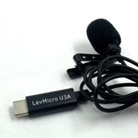 Saramonic LavMicro U3A 3.0 Lavalier Lapel Mic for USB-C Android and PC