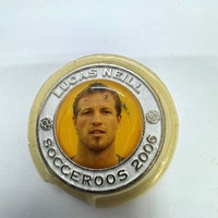 9 Piece Official 2006 Heroes Of The Socceroos Tokens Medallion Collection