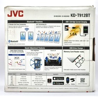 JVC KD-T912BT Bluetooth Car CD Receiver Player USB iPhone Android