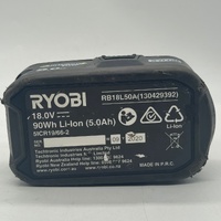 Ryobi ONE+ 18V Battery Charger IntelliPort System with 5.0Ah Battery