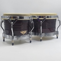 Matador LP Wood Bongos Set Latin Percussion Drums with Carry Bag and Tool