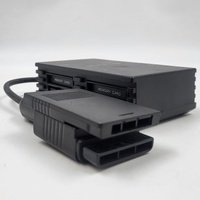 Aftermarket PS2 Multitap Adapter 4 Player Controller Expander Black