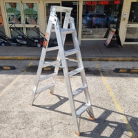 Rhino DDP06-150 Dual Purpose Ladder 1.8m-3.3m 150kg Industrial Grade