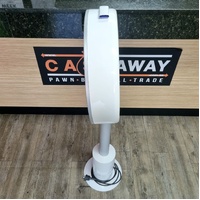 Dyson AM08 Pedestal Cooling Fan White Silver with Remote Control