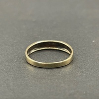 Mens 9ct Yellow Gold Signet Ring
