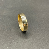 Unisex 9ct Yellow Gold Plain Band Ring