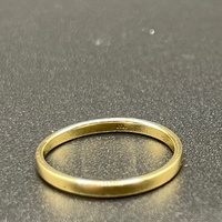Ladies 18ct Yellow Gold Plain Wedding Band Ring