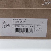 Large View Christian Louboutin Hot Chick 100mm Patent Calf Blush Heels 1190911PK1A