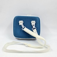 Large View Fujifilm Instax Mini 8 Instant Camera Teal Polaroid with Carry Bag