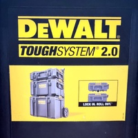 DeWalt ToughSystem 2.0 Tool Box Set DWST83402-1 Stackable Rolling Portable