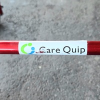 Care Quip Foldable Mobility Aid Walker Safe Working Load of 125kg