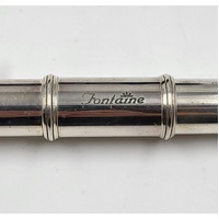 Fontaine Alto Flute Silver Finish with Hard Case Quality Student Model