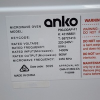 Anko 28L Microwave Oven P90J30AP-F1 900W