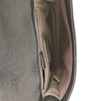 Large View Chanel Arabesque Boy Flap Embossed Calfskin Medium Bag Silver Hardware