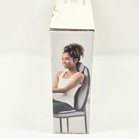 Large View Sharper Image Shiatsu Seat Topper 4 Node Massage with Heat and Vibration