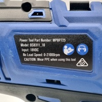 Large View Mechpro MPBPT25 Impact Driver with Head Attachment and 4.0Ah Battery