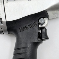 Snap-On IM6100 1/2 Inch Air Impact Wrench Heavy Duty Pneumatic Tool Yellow Cover