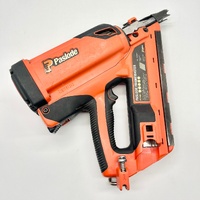 Large View Paslode B20580 Impulse Gas FrameMaster Nail Gun with 3 Batteries and Charger