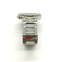 Large View Guess Moonlight Ladies Stainless Steel Silver Dial Watch GW0320L1