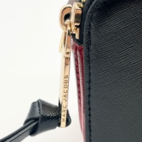 Marc Jacobs Snapshot Camera Bag M0012007-011 Black Red with Strap