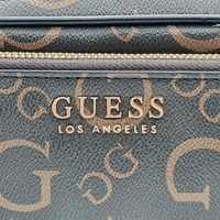 Guess Durfee Signature Mini Dual Zip Crossbody Bag