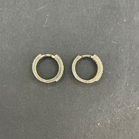 Ladies 9ct Yellow Gold Huggie Earrings