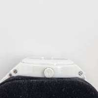 Nixon The Ceramic Time Teller White Dial White Bracelet Ladies Watch