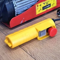 Giantz Electric Hoist Winch 1200W 300kg Load 15m Lift Remote Control Heavy Duty