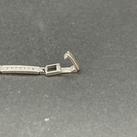 Ladies 18ct White Gold Fancy Bar Link Bracelet