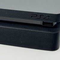 Sony PlayStation 4 Slim 500GB Console Black CUH-2102B with Controller and Leads