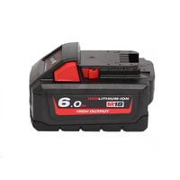 Milwaukee M18 HB6 6.0Ah Redlithium-Ion M18 High Output Battery Pack