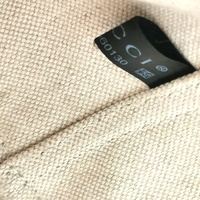 Gucci Giglio Small Tote Blue and White GG Denim Tea Leather Strap