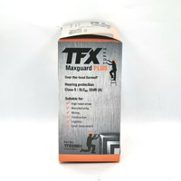 TFX Maxguard Class 5 Overhead Earmuffs 32dB Hearing Protection TFXEM01