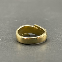 Ladies 18ct Yellow Gold Natural Diamond Ring