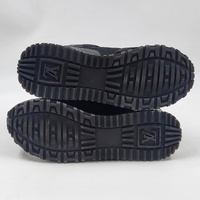 Louis Vuitton Run Away Sneakers Womens 36 Black Suede with Certificate