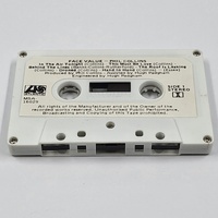 Phil Collins Face Value Cassette Tape Vintage Pop Rock Music Album