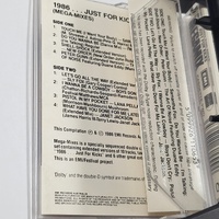 1986 Just For Kicks Megamix Cassette Tape Double Pack Rare Vintage