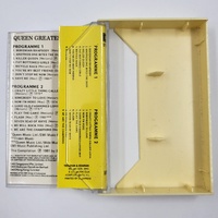 Queen Greatest Hits 1981 Vintage Cassette Tape Rock Classic Album