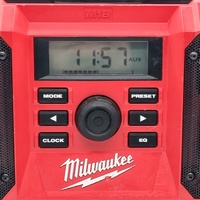 Milwaukee M18 JSR 18V Li-Ion Worksite Jobsite Radio Skin Only 30W 220-240V