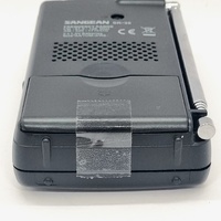 Sangean SR-35 Black AM/FM Handheld Portable Pocket Radio Telescopic Antenna