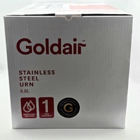 Goldair 8.8L Electric Urn Stainless Steel Hot Water Boiler GSSU120