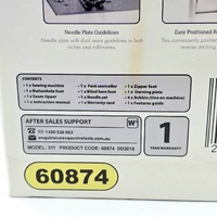 Stirling by Janome Sewing Machine Model 311 with Accessories