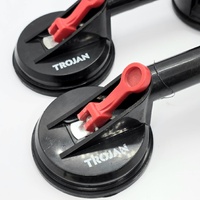 Trojan Double Cup Suction Holders Pair Model TJQ20732 Strong Grip Cups